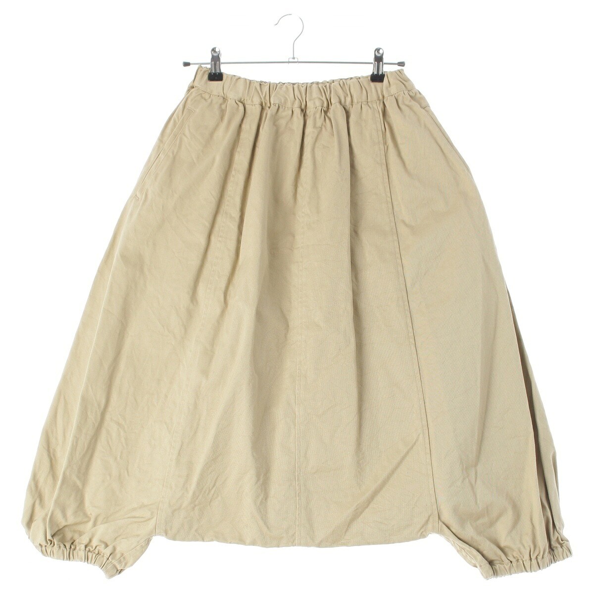 コムデギャルソン コムデギャルソン COMME des GARCONS COMME des GARCONS AD2024 25SS コットン コムコム イージー サルエル チノパンツ RO-P012 ベージュ XS【中古】【正規品保証】｜retro 21,868円