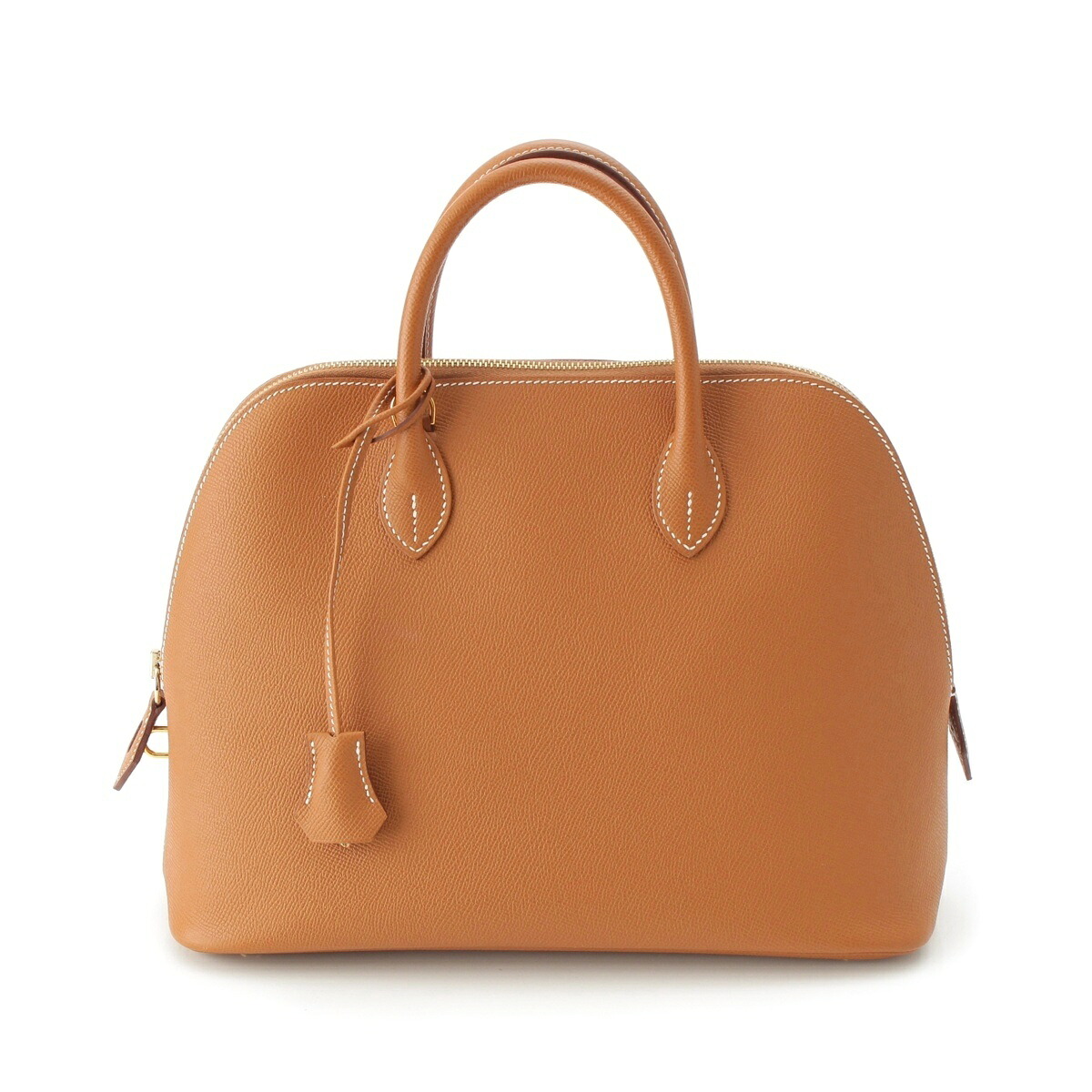 エルメス HERMES U刻印(22年) ヴォーエプソン ボリード ゴールド金具 2WAY ショルダー ハンドバッグ 1923 30 ブラウン ゴールド【中古】【正規品保証】|retro