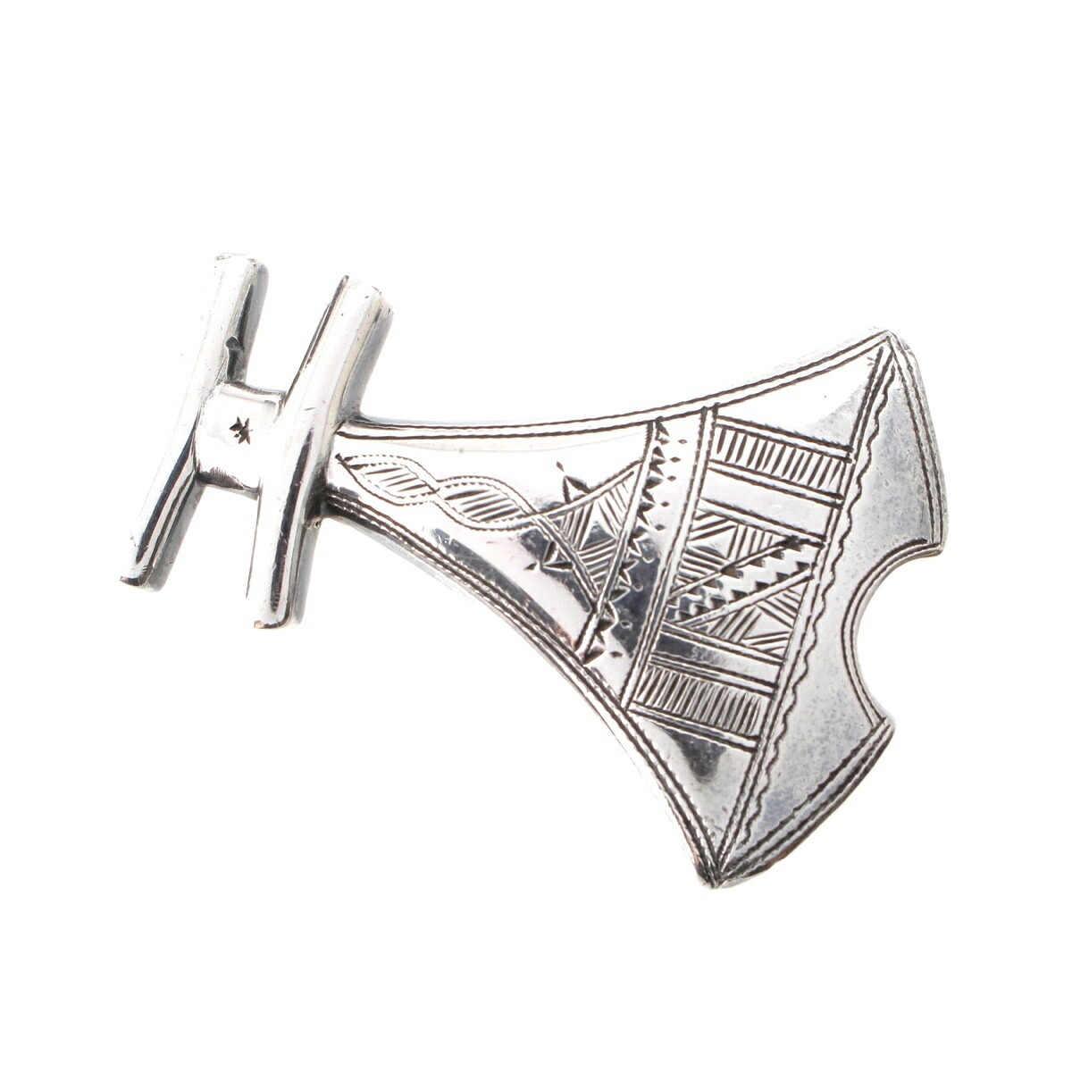 エルメス HERMES トゥアレグ ベルト バックル シルバー【中古】【正規品保証】｜retro