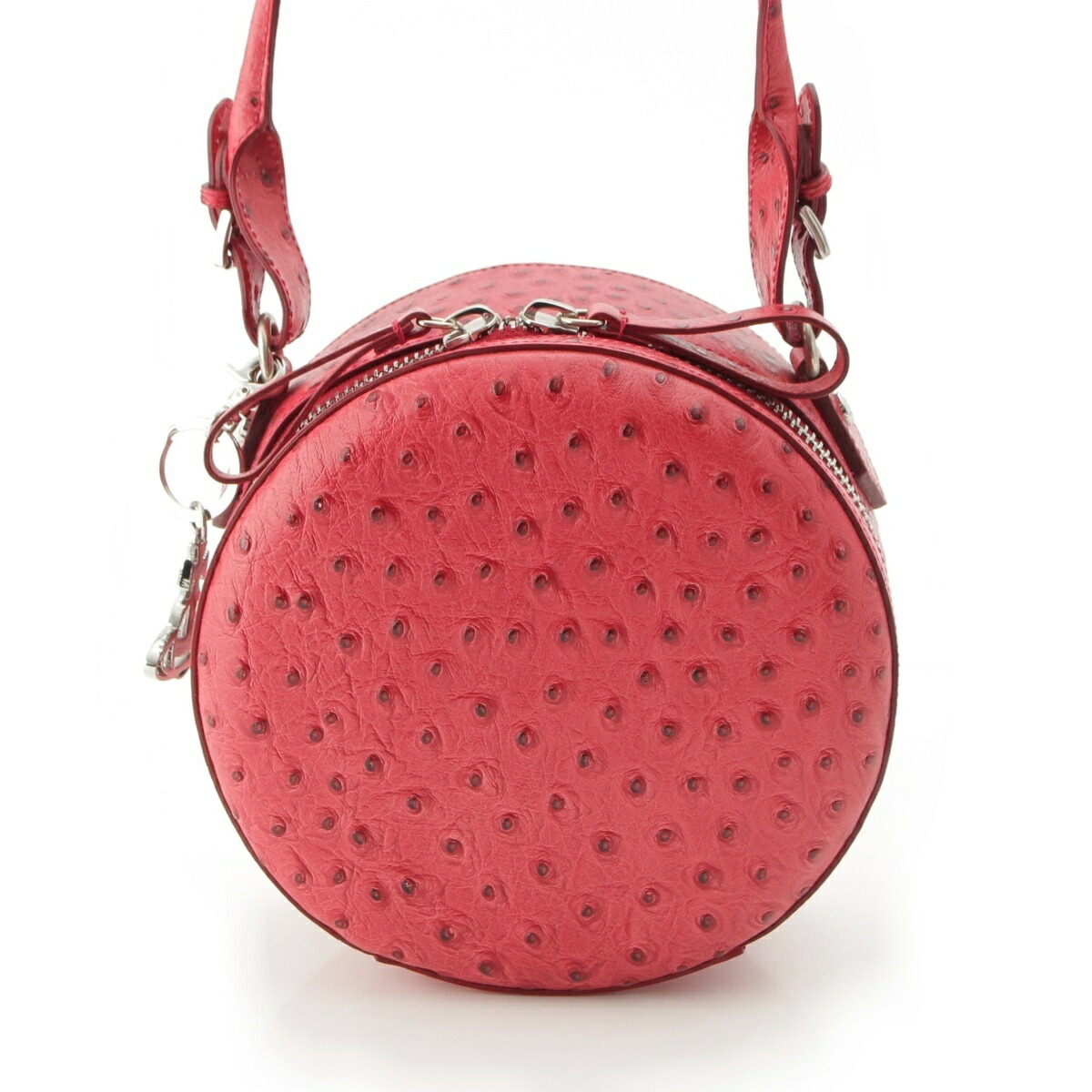 ヴィヴィアンウエストウッド Vivienne Westwood 駝鳥 ショルダーバッグ サクラ色【中古】【置き目品引き受ける】