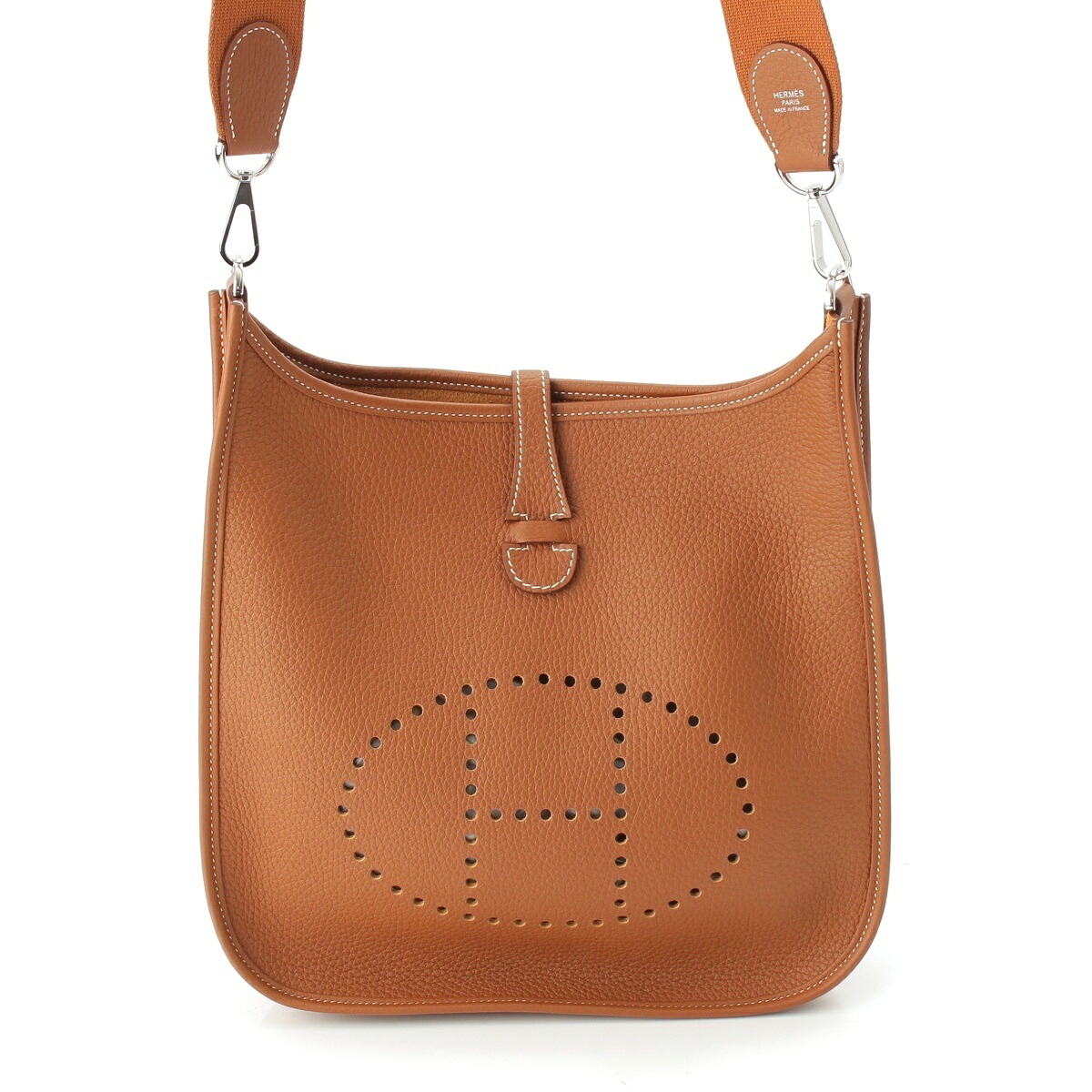 エルメス HERMES B刻印 エヴリン 3 トロワ 29 PM トリヨンクレマンス アマゾン ショルダーバッグ H056277CK37 ゴールド【中古】【正規品保証】｜retro 305,168円
