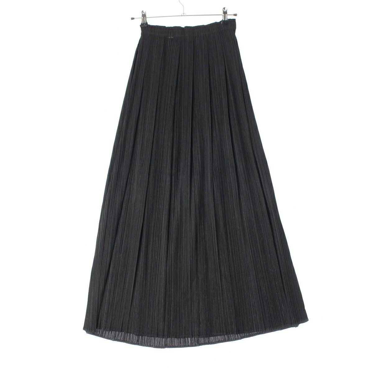 プリーツプリーズ イッセイミヤケ PLEATS PLEASE ISSEY タック ボリューム スカート ボトムス PP01-JG103 ブラック 5【中古】【正規品保証】｜retro