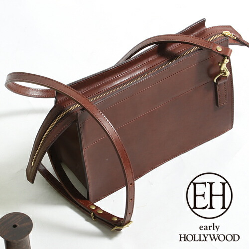 early HOLLYWOOD アーリーハリウッド クラシック レザーショルダーバッグ EH-ZOE-MT3 [メンズ バッグ 鞄 レザー おしゃれ かっこいい 大人 彼氏 男性 プレゼント]