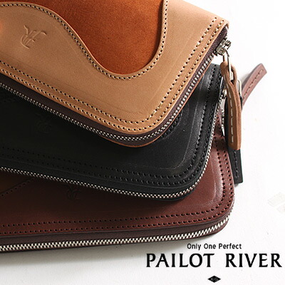 楽天市場】PAILOT RIVER パイロットリバー ラウンドファスナー 長財布