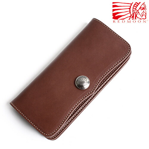 REDMOON レッドムーン MID Line 長財布 革 レザー 別注 NHR02AC-MID Cordovan[メンズ 男物 本革 サドルレザー 日本製 職人 匠 財布 革財布 ウォレット 長財布 ロングウォレット おしゃれ かっこいい 大人 彼氏 男性 プレゼント]｜REDMOON専門店 レッタンヨロズヤ
