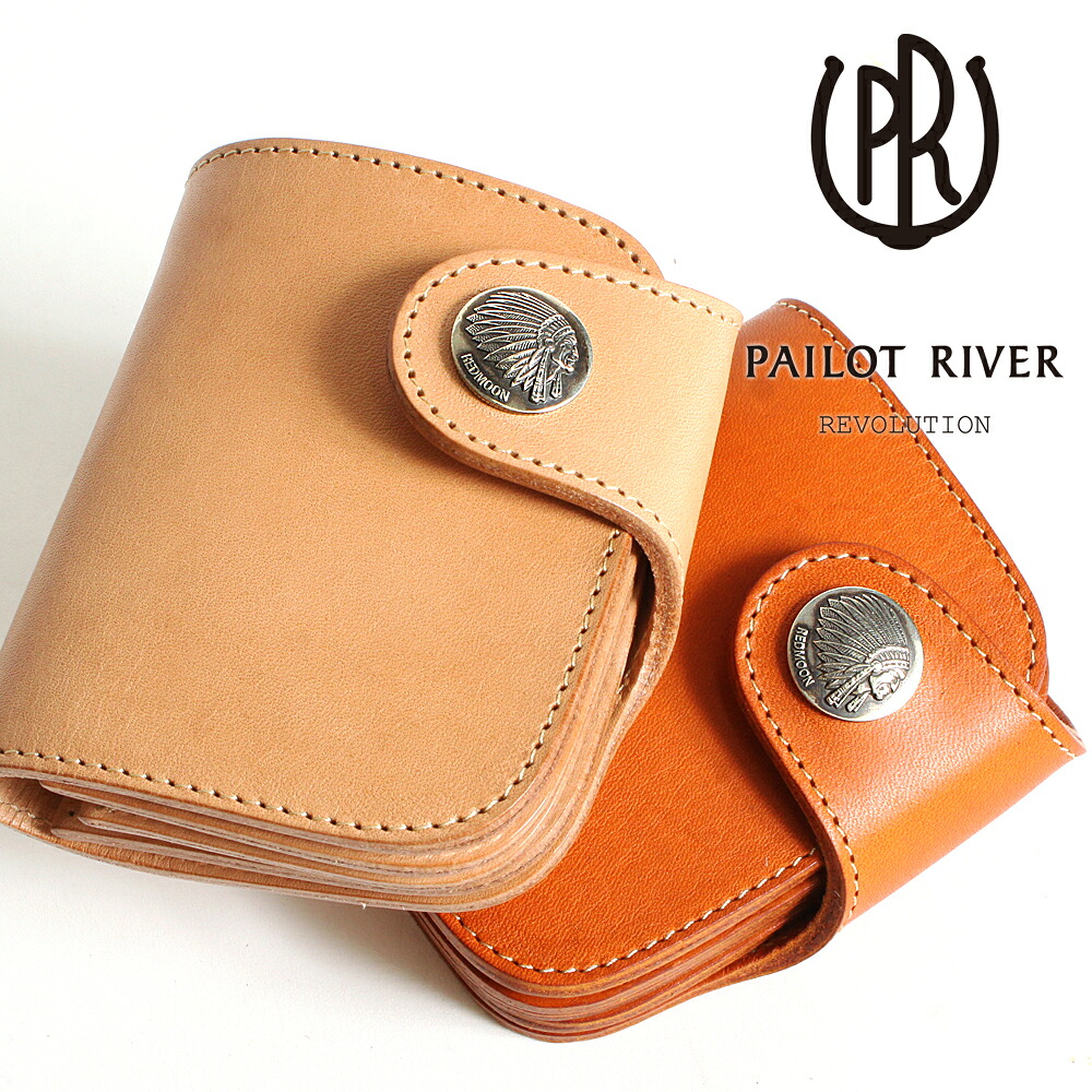 PAILOT RIVER パイロットリバー 二つ折り財布 PR-HR01-Z ゼットコイン [メンズ 男物 本革 サドルレザー 日本製 職人 匠 財布 革財布 ウォレット ショートウォレット おしゃれ かっこいい 大人 彼氏 男性 プレゼント] 29,315円