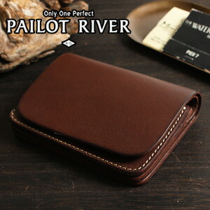 楽天市場】PAILOT RIVER パイロットリバー 二つ折り財布 PR-LP01
