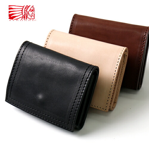 楽天市場】REDMOON レッドムーン 二つ折り財布 NHR-01A[メンズ 男物 本