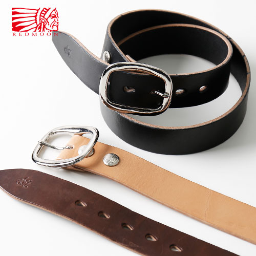 楽天市場】REDMOON レッドムーン ベルト 洋白 バックル プレーン S-VB