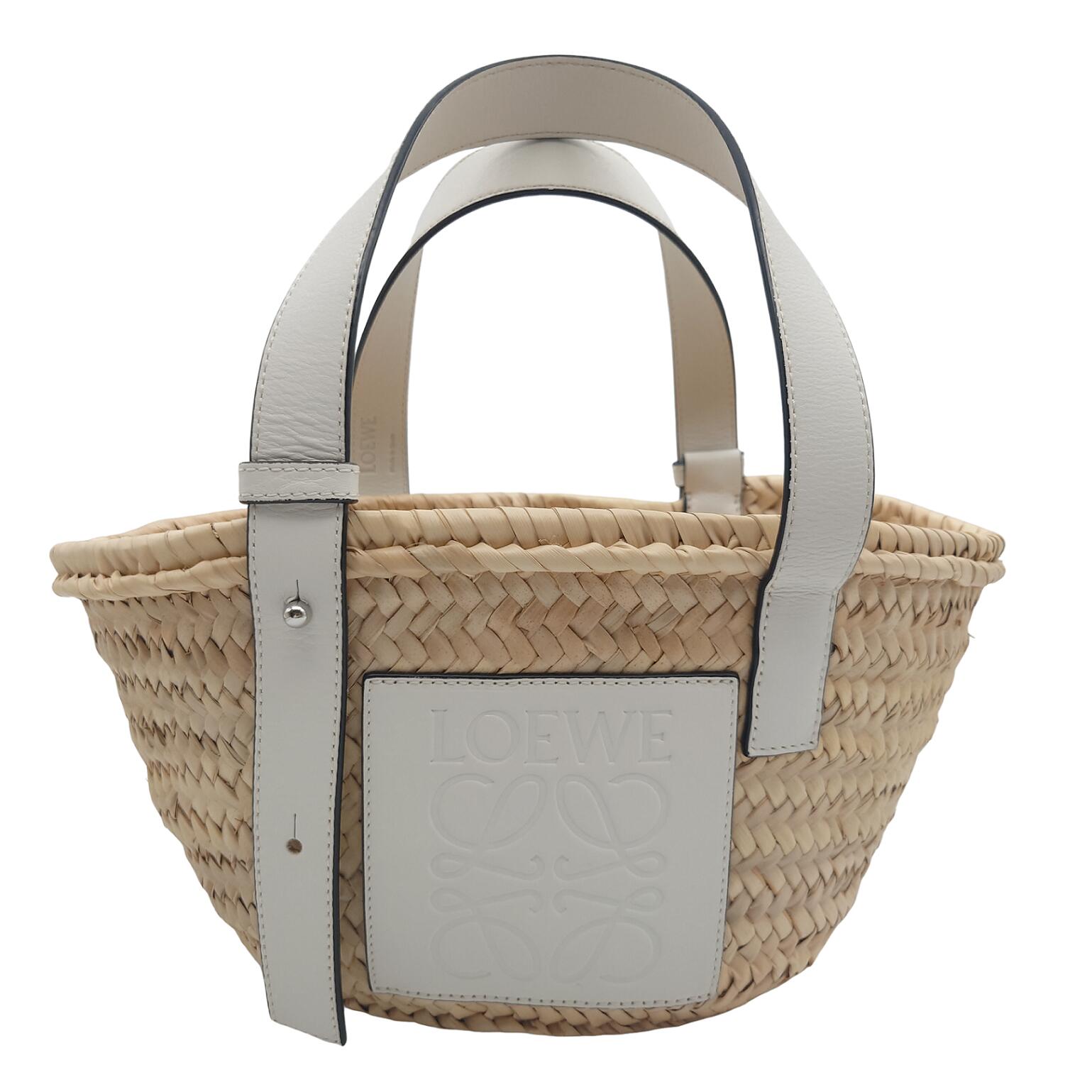 楽天市場】LOEWE ロエベ バスケットバッグ(ヤシの葉＆カーフ