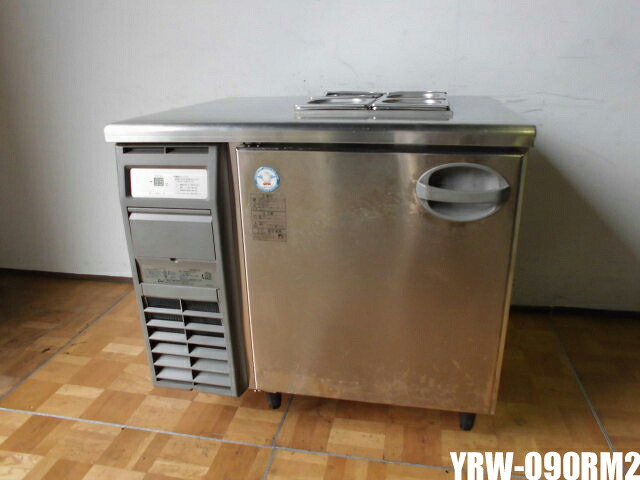 【中古】勝手もと \u003cBR\u003eフクシマ小峡谷花の冠\u003cBR\u003e  お役目用 台下 1部屋の入り口 電気冷蔵庫 \u003cBR\u003e冷ややかさ早見表\u003cBR\u003e YRW-090RM2 100V 211L \u003cBR\u003e泊まり食麺麭6個 庫内灯 \u003cBR\u003e2018年製 A