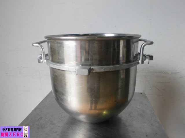 【中古】厨房 業務用 大型 ボウル ボール 攪拌機 ミキサー付属品 製菓 菓子 パン W500×D450×H370mm B