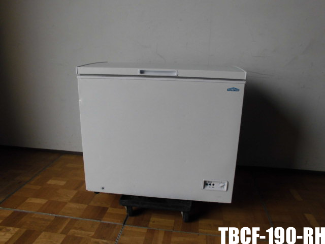 安い購入 厨房 業務用 テンポス 冷凍ストッカー TBCF-190-RH 100V 190L 冷凍庫 フリーザー チェストタイプ 上開き  W950×D560×H800mm fucoa.cl