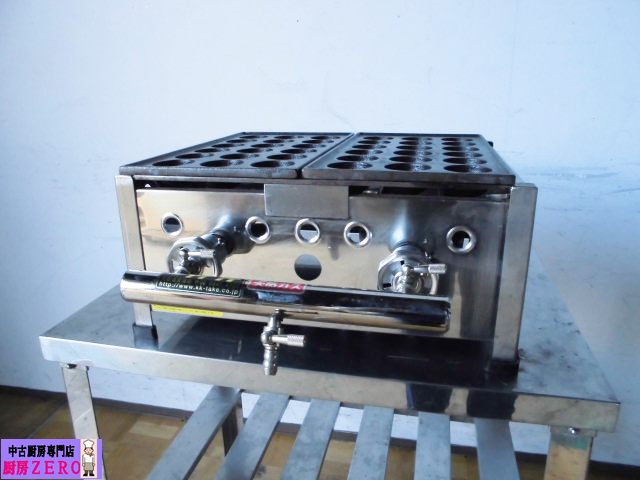 楽天市場】【中古】厨房 業務用 IKK 伊東金属 卓上 3連 たこ焼き器