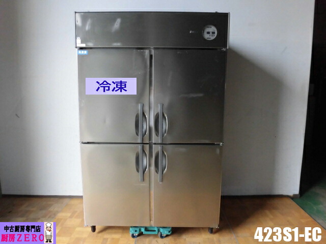 【中古】厨房 ダイワ 大和冷機 業務用 縦型 4面 冷凍冷蔵庫 423S1-EC 三相200V 冷凍239L 冷蔵777L 1凍3蔵 エコ蔵くん インバーター 2018年製