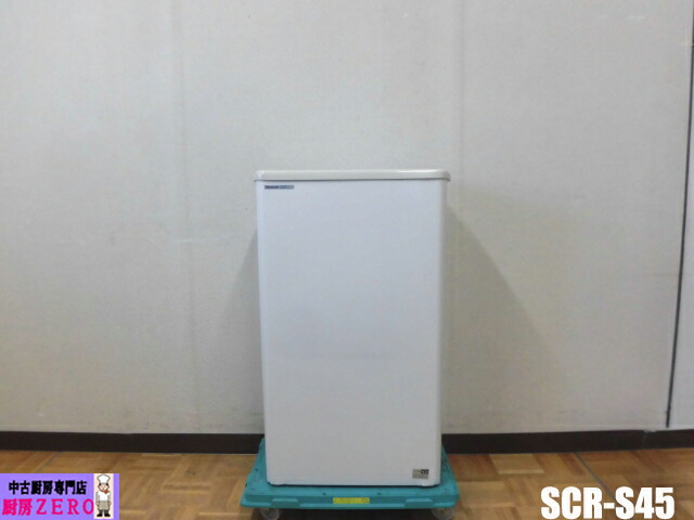 【中古】勝手もと パナソニック Panasonic 御勤め用 小型 氷るストッカー SCR-S45 100V 43L 凍結器 冷凍庫 横すべり扉 W535×D320×H865m 2018年