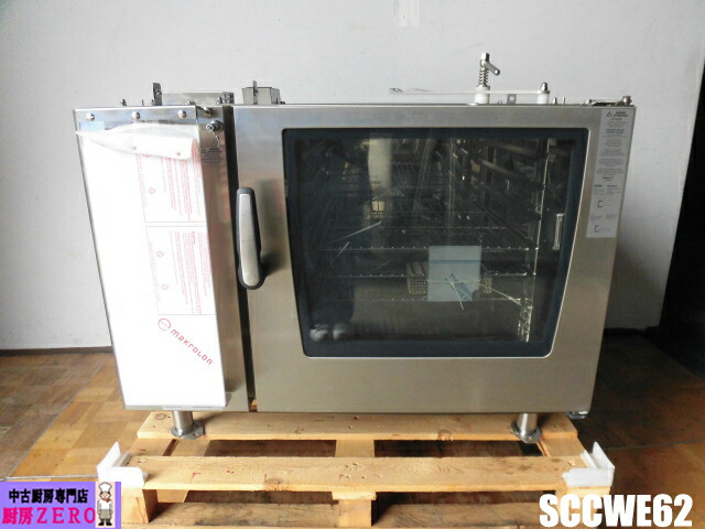 【未使用品】 厨房 ラショナル RATIONAL 業務用 電気 スチーム コンベクションオーブン SCCWE62 三相 440V 60Hz専用 右開き 海外仕様 2018年製|厨房zero 店