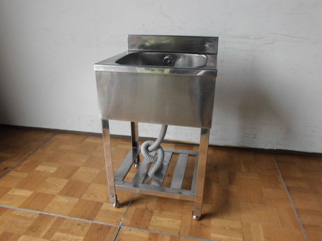 楽天市場】【中古】業務用 ステンレス 1槽 低 シンク W160 D60 H45(+30