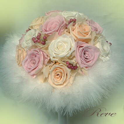 ～sold out ～プリザーブドフラワー ローズの華やか ウェディングブーケ 楽天市場】【送料無料】 リーズナブル！！プリザーブドフラワーの