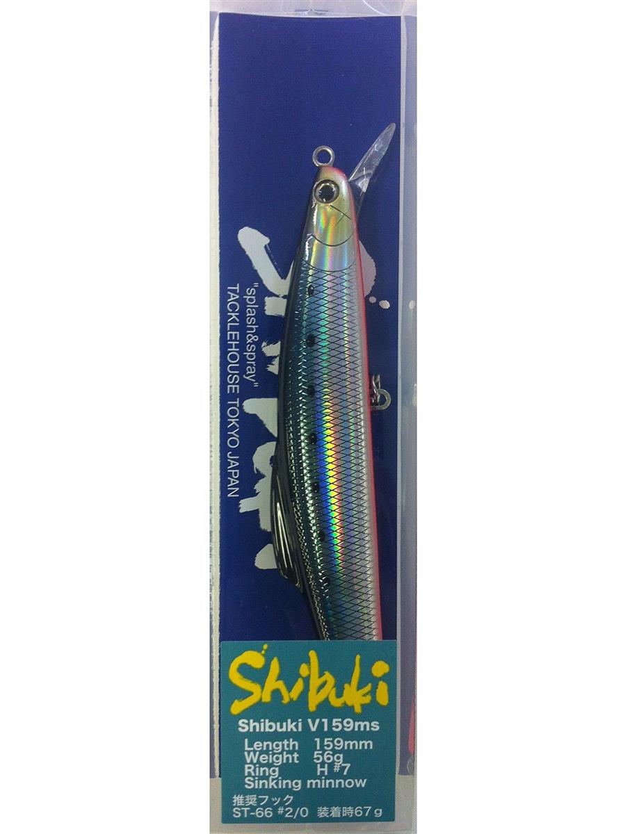 タックルハウス(Tacklehouse) ミノー シブキ ms 159mm 56g イワシHG/レッドベリー #06 V159ms ルアー