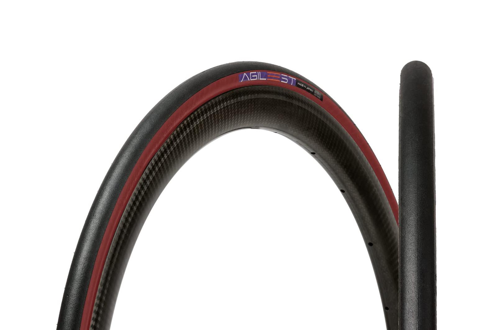 パナレーサー(Panaracer) アジリスト 700×25C クリンチャー 黒/赤 F725-AG-R