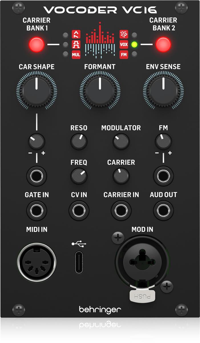 BEHRINGER VOCODER VC16 ユーロラック ボコーダーモジュール モジュラーシンセ ベリンガー
