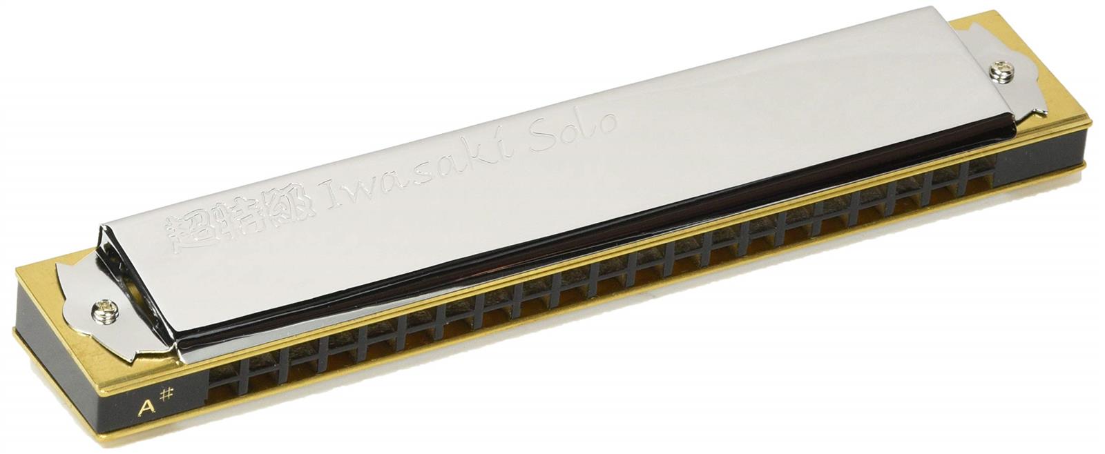TOMBO(トンボ) 複音ハーモニカ A#調 超特級 イワサキソロ 21穴 1921S