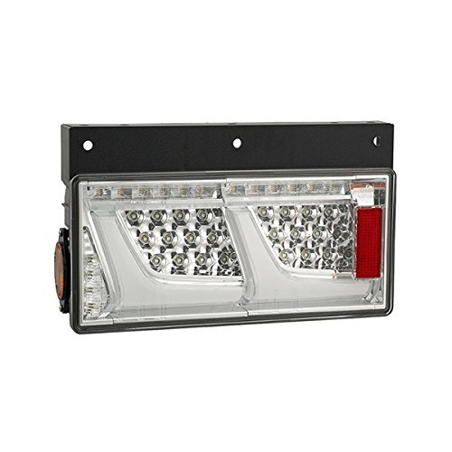 KOITO(小糸製作所) オールLEDリアコンビネーションランプ2連 シーケンシャルターン クリアVer. 左用 トラック用 LEDRCL-24L2SC