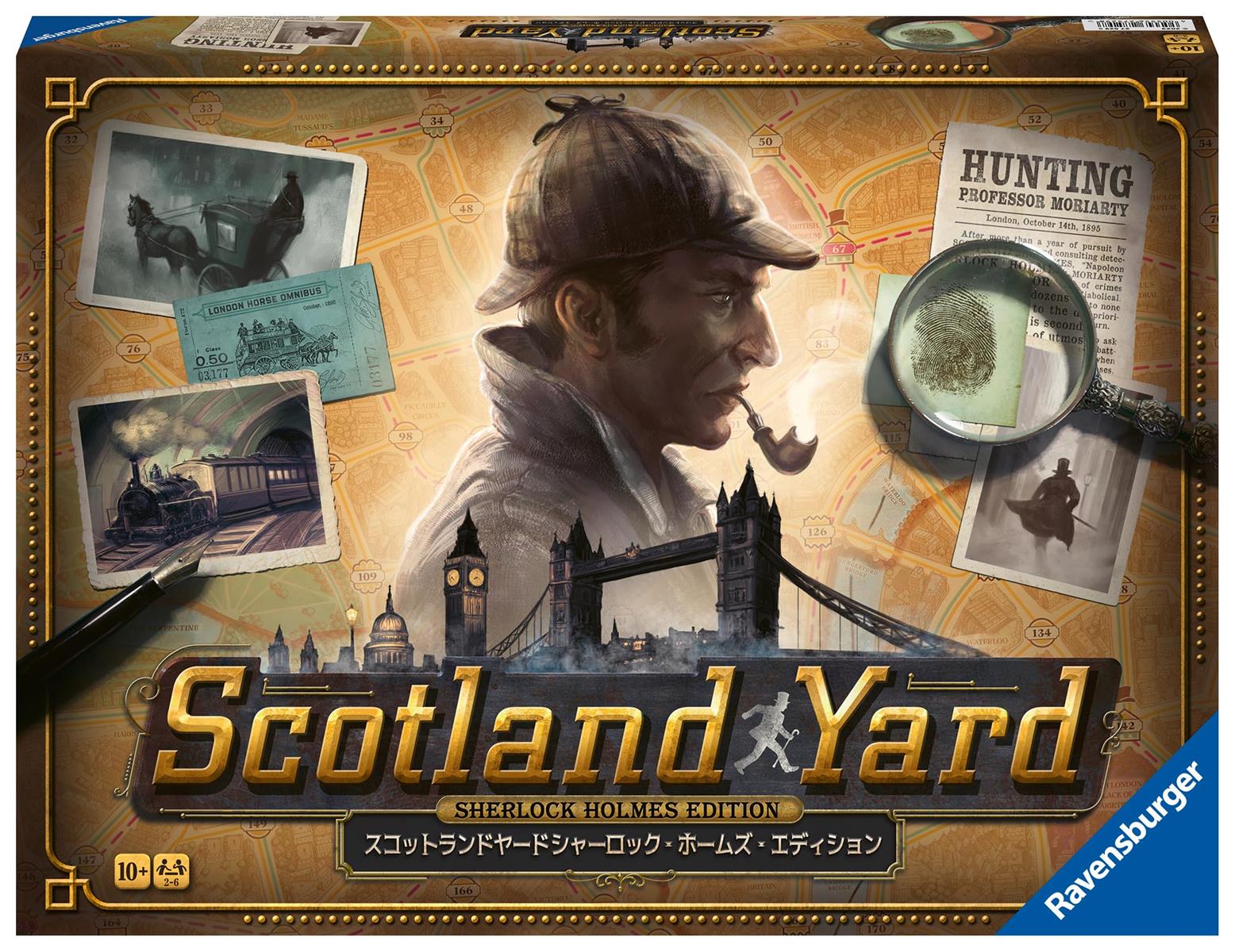 Ravensburger（ラベンスバーガー） ボードゲーム スコットランドヤード：シャーロック・ホームズ 27529 8 対象年齢 10歳~ 【ファミリーゲーム、テーブルゲーム、戦略ゲーム、探偵ゲーム、プレゼント（誕生日/ク リ ス マ ス）】