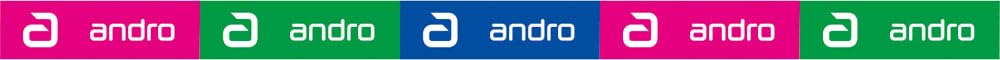andro(アンドロ) 卓球 メンテナンス用品 サイドテープ アンドロ カラーズ 50ｍ 10mm(約100本分) 1400210091