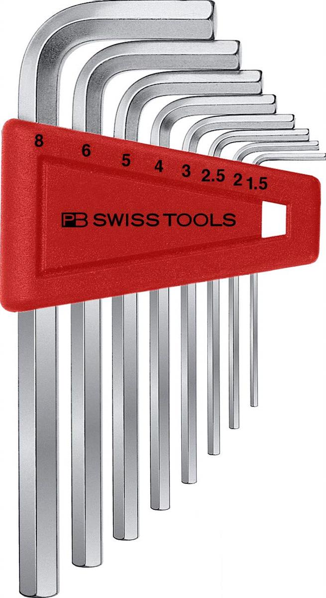 ピービースイスツールズ(PB Swiss Tools) 210H-8CN ホルダー付六角棒レンチセット 210H-8CN