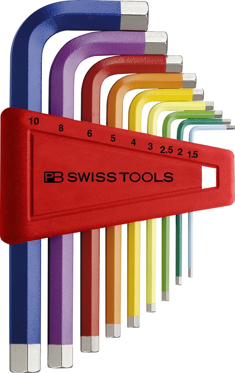 ピービースイスツールズ(PB Swiss Tools) 210H-10RBCN レインボーレンチセット レインボーレンチ 210H-10RBCN