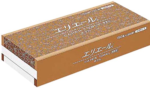 エリ叫びごえ エリエールペーパータオル 無漂白剤ダブル 1入れもの荷拵え(150組×25風呂敷き包み入) 703167