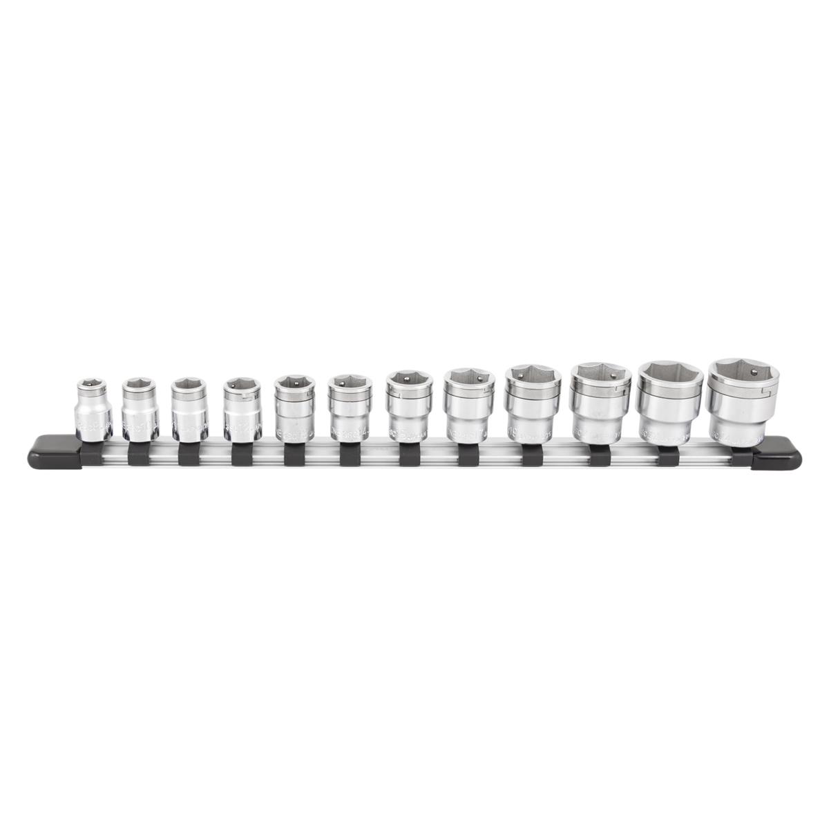 トネ(TONE) ナットキャッチソケットセット(6角・保持者付) HSC312 差込角9.5粍(3/8”) 認知的内容12点