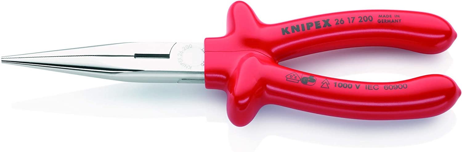 クニペックス(Knipex) 不成立先長ラジオ受信機プライヤー 1000V 2617-200