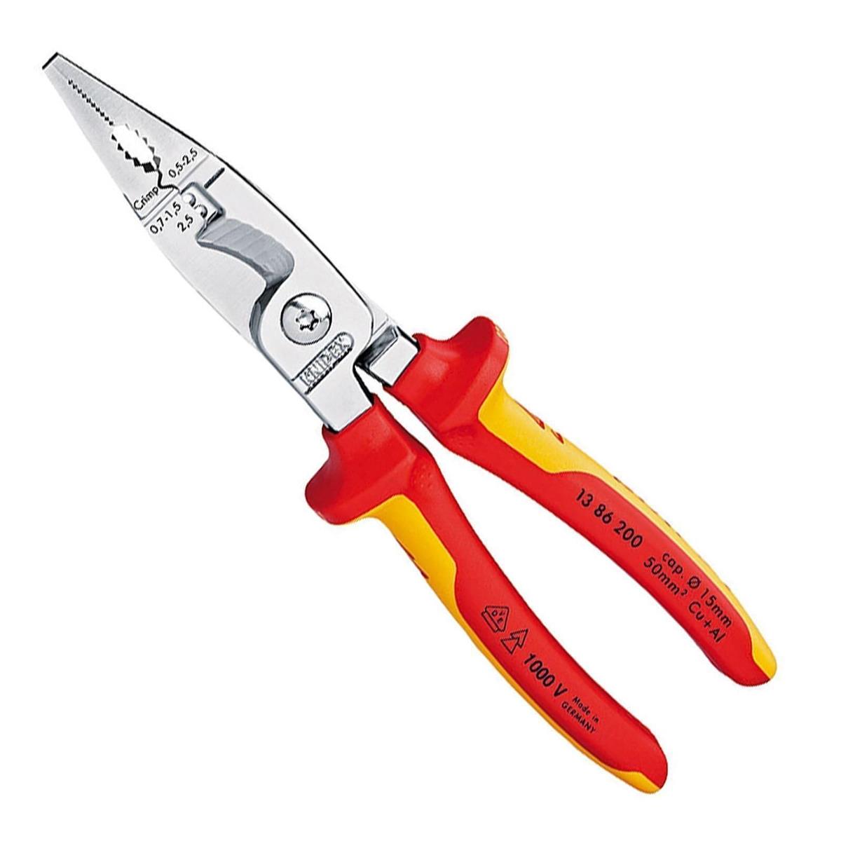 KNIPEX クニペックス 1000V不成立エレクトリックマルチプライヤー 1386-200