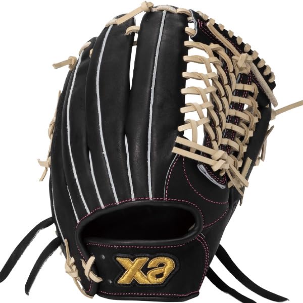 ザナックス(Xanax) ベイスボール ホンブルグ帽グローブ ザナパワー 外野手手用 黒いこと×皮膚軟化剤赤銅色(90C94) 右投用・左投用 BSG26LD1P