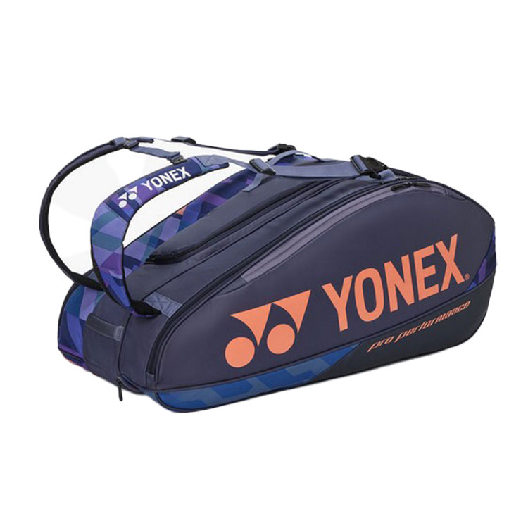 [2025年新色♪] YONEX(ヨネックス) ラケットバッグ9 BAG2402N ミッドナイトネイビー(472) ラケット9本収納 テニス 2025年モデル r-【レーヴスポーツ】