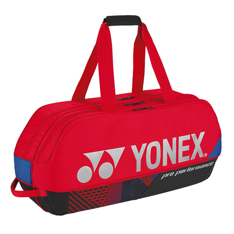 YONEX(ヨネックス) トーナメントバッグ BAG2401W スカーレット(651) ラケット2本収納 テニス 2025年モデル r-【レーヴスポーツ】