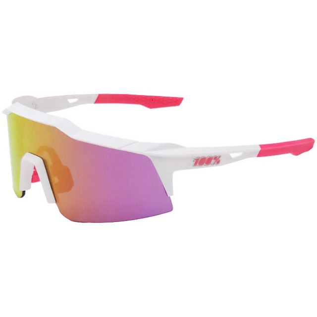 ワンハンドレッド 100% スポーツサングラス スピードクラフト SL HiPER VitalPink MirrorLens クリアレンズ付 国内正規品 60008-00027MWH×PK
