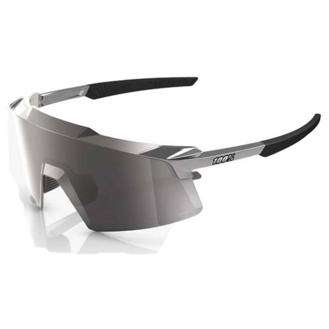 ワンハンドレッド 100% スポーツサングラス AEROCRAFT エアロクラフト ハイパーミラーレンズ 国内正規品 60032-00015グロスブラッククローム｜レーヴスポーツ