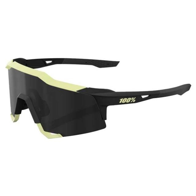 ワンハンドレッド 100% スポーツサングラス SPEEDCRAFT ミラー レンズ クリアレンズ付 60007-00025-Soft Tact Glow×Black 国内正規品