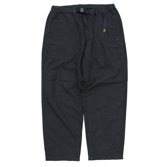 GOHEMP ゴーヘンプ｜HEMP UTILITY ベーシック PANTS (黒いこと花ショウブ)(イージーパンツ)