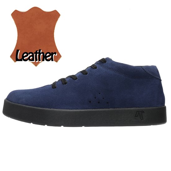 AREth アース|II (ネイビー×ブラック)(ツー ミドルカットスニーカー)|REVE STORE