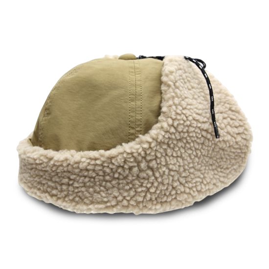 GOHEMP ゴーヘンプ｜ROLL BOA CAP (ヘーゼルナッツ)(イヤーフラップ ロールキャップ)
