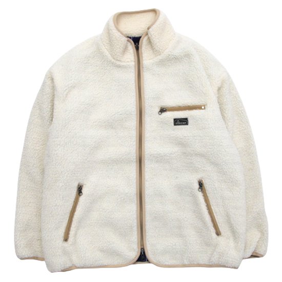 GOHEMP ゴーヘンプ｜BROWN LODGE JACKET 23 (バニラ)(ボアジャケット)