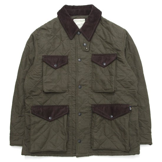 GOHEMP ゴーヘンプ｜SURPLUS JOCKEY JACKET (オリーブブランチ)(キルティング ジャケット) 20,075円