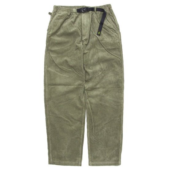 GOHEMP ゴーヘンプ｜CORDUROY EQUIPMENT EASY PANTS (バジルグリーン)(盛りだくさんレングス イージーパンツ)