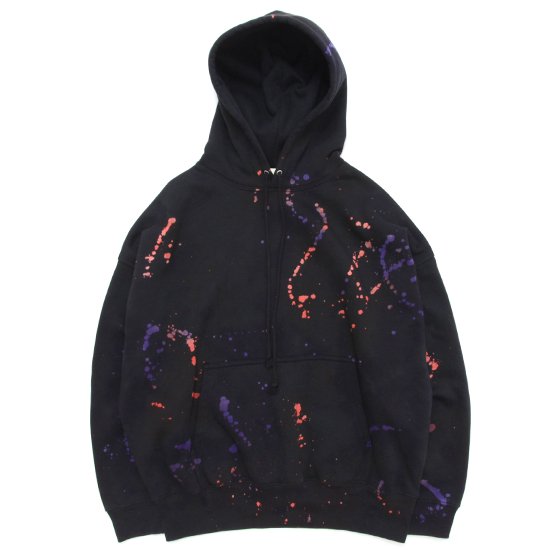 Nasngwam ナスングワム|HOLIDAY PARKA (ハロウィンブラック)(タイダイ パーカー)|REVE STORE