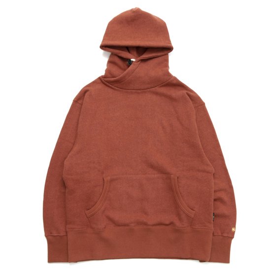 GOHEMP ゴーヘンプ｜HEMP SHAWL HOODY (オレンジラスト)(パーカー)